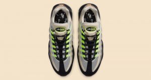 Detailed Look Updated For The Denham Nike Air Max 95 Neon Black 04