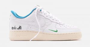 First Look Exposed For The KITH Nike Air Force 1 Blue Lagoon