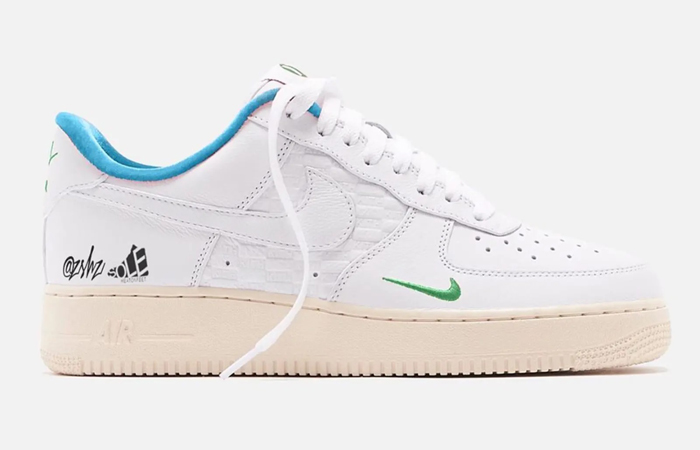 First Look Exposed For The KITH Nike Air Force 1 "Blue Lagoon"