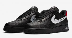 Here Is The Official Images Of Nike Air Force 1 Low Brushstroke Swoosh Pack 02