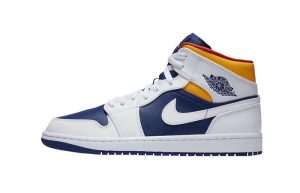 Nike Air Jordan 1 Mid Royal Blue Orange 554724-131 01