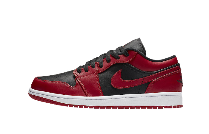 Nike Jordan 1 Low Red Black 553558-606 01