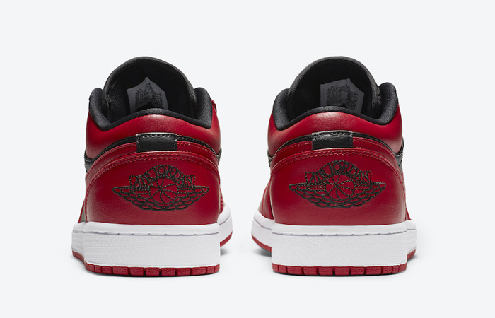 Nike Jordan 1 Low Red Black 553558-606 05