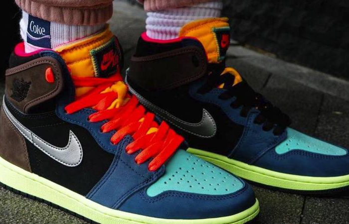On Foot Images Revealed For The Nike Air Jordan 1 High OG "Tokyo"