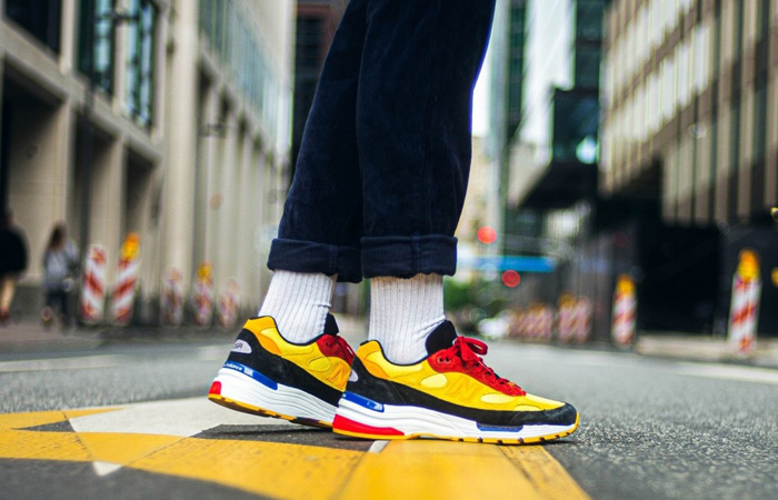 On Foot Images Unveiled For The New Balance 992 Yellow