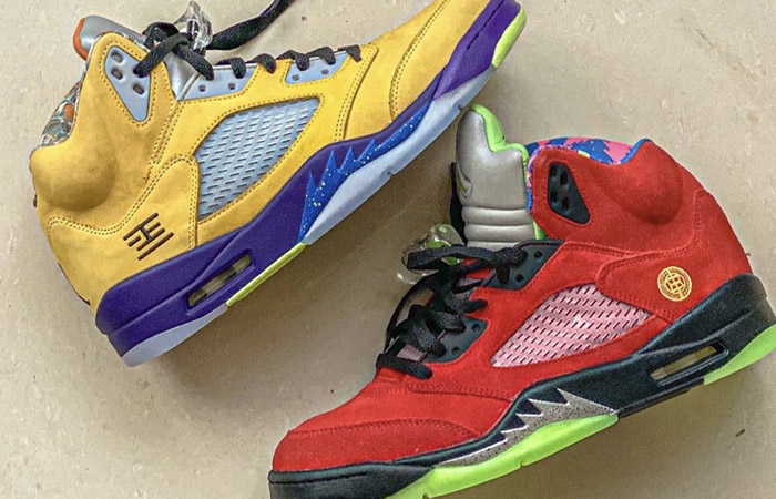 The Air Jordan 5 "What The" Coming With Vibrant Colourways!