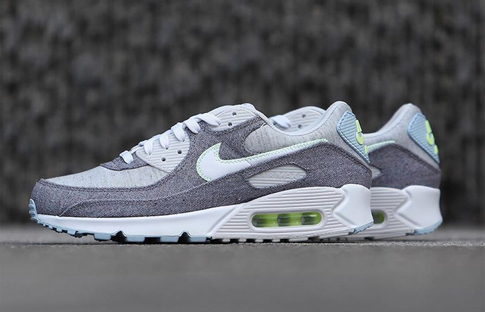 The Nike Air Max 90 Crater Constructed With Recycled Material