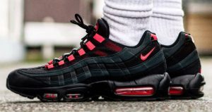 The Nike Air Max 95 Features “Anthracite Red” Colour!