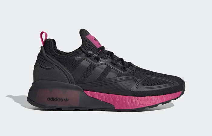 adidas ZX 2K Boost Black Shock Pink FV8986 - Where To Buy - Fastsole