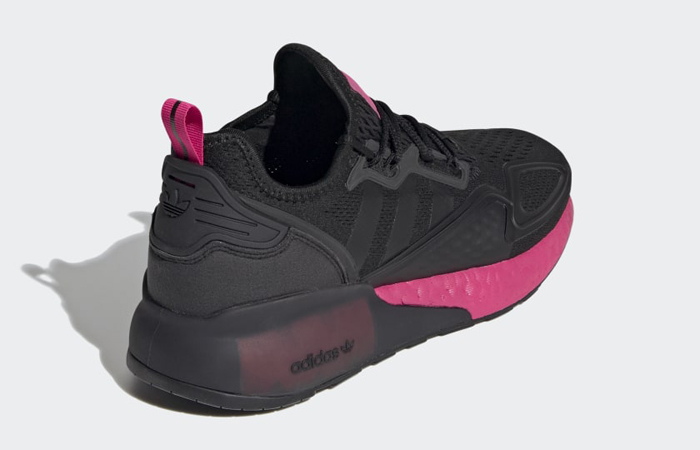 adidas ZX 2K Boost Black Shock Pink FV8986 05