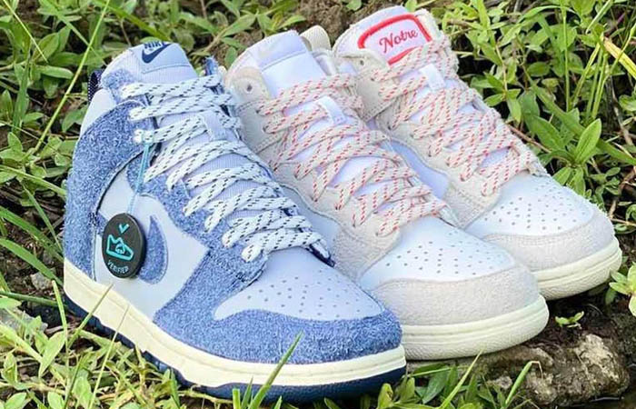 A Glance At The Notre Nike Dunk High Pack