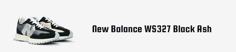New Balance WS327 Black Ash
