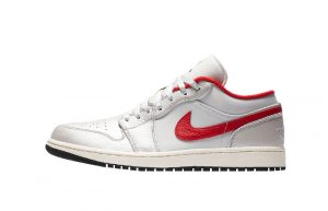 Nike Air Jordan 1 Low Premium Grey University Red DA4668-001 01