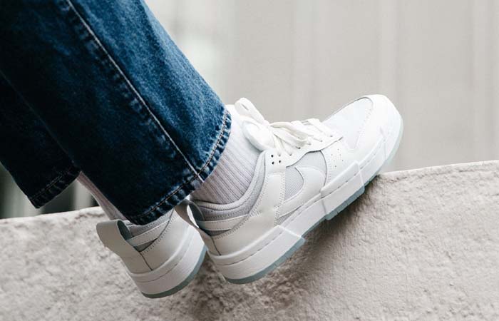 Nike Dunk Low Disrupt Photon Dust CK6654-001 on foot 02