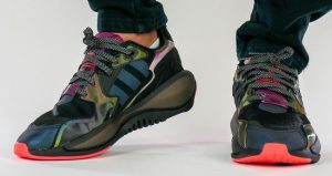 On Foot Look At The atmos adidas ZX Alkyne “Iridescent” 02