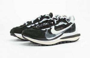 Sacai Nike Vaporwaffle Black White CV1363-001 02
