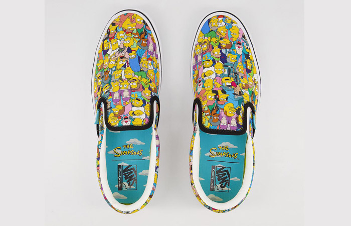 Simpsons Vans Pack Comfycush Slip-On White Multi VN0A3WMD1TJ - Where To ...