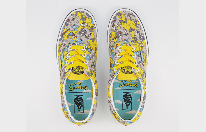 Simpsons Vans Pack Itchy & Scratchy Era Yellow Multi VN0A4BV41UF 06