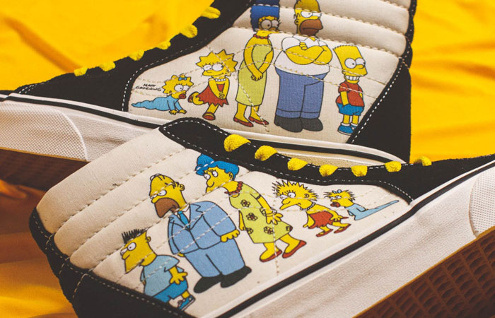 Simpsons Vans Pack SK8-Hi 1987-2020 Black VN0A4BV617E 04