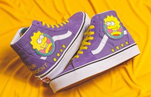 Simpsons Vans Pack Sk8-Hi Liza 4 Prez Purple VN0A4BV617G 02