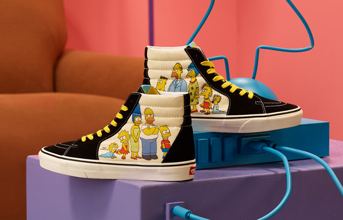 The Famous Television Series "Simpsons" Characters Can Be Seen In The Upcoming Vans!