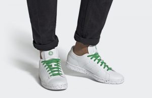 adidas Stan Smith Clean Classics White Green FU9609 02