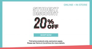 20% Off For Students At Offspring On Full Priced Products!!