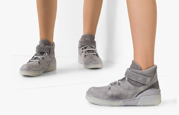 A Cold Wall Converse ERX 260 Mid Grey 168176C on foot 01