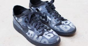 Comme des Garcons Nike Dunk Low Print Black Ash Only Available At Offspring! 02