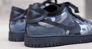 Comme des Garcons Nike Dunk Low Print Black Ash Only Available At Offspring! 03