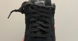 First Look At The Stüssy Nike Air Force 1 “Black” 01
