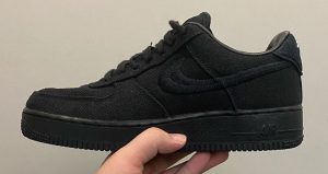 First Look At The Stüssy Nike Air Force 1 “Black”