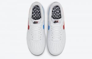 Nike Air Force 1 07 Alternate Swoosh Red Photo Blue CT2816-100 04