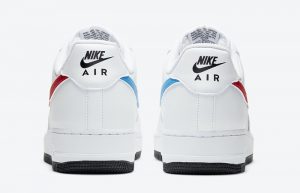 Nike Air Force 1 07 Alternate Swoosh Red Photo Blue CT2816-100 05