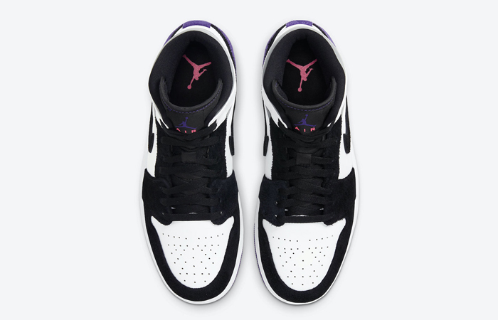 Nike Air Jordan 1 Mid SE Grey Purple 852542-105 07