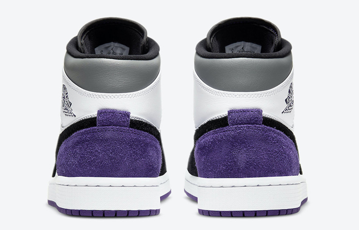 Nike Air Jordan 1 Mid Se Grey Purple 852542 105 Fastsole