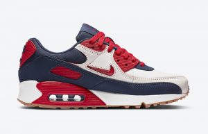 Nike Air Max 90 Home and Away Red Royal Blue CJ0611-101 06