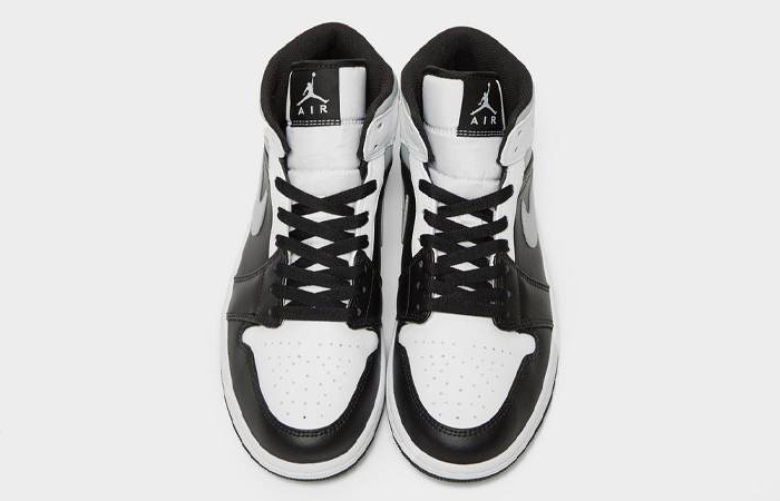 Nike Jordan 1 Mid Black Smoke Grey 03