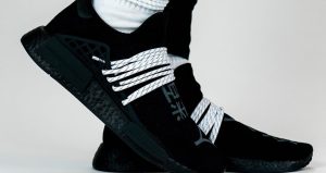 On Feet Snaps Of Pharrell adidas NMD HU “Black” 01