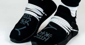 On Feet Snaps Of Pharrell adidas NMD HU “Black”