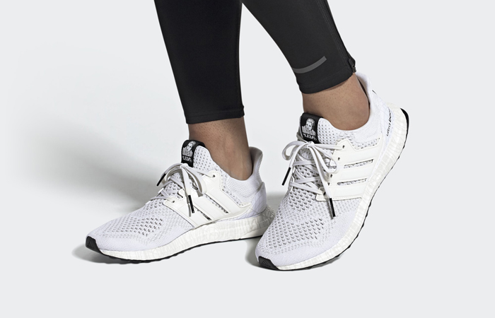 Star Wars adidas Ultraboost DNA Cloud White FY3499 on foot 01