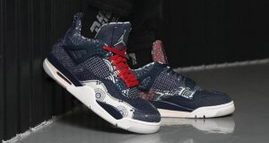 These Are The First On-Foot Snaps Of Air Jordan 4 SE Sashiko