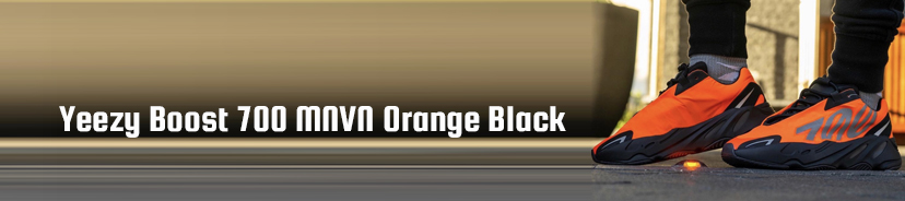 Yeezy Boost 700 MNVN Orange Black