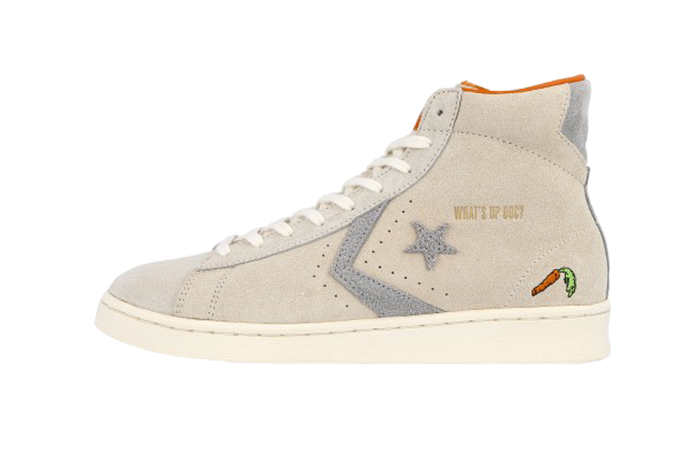 Bugs Bunny Converse Pro Leather High Top Egret 169223C 01