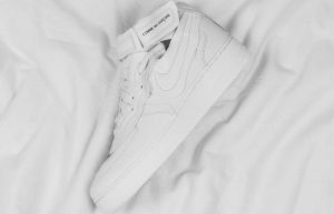 Comme des Garcons Nike Air Force 1 Mid White DC3601-100 04