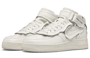 Comme des Garcons Nike Air Force 1 Mid White DC3601-100 05