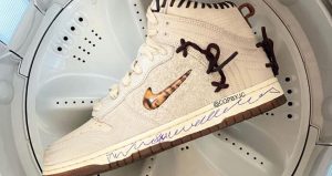 First Images Leaked For The Bodega Nike Dunk High Pearl White 02