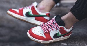 First On Foot Look At The Frame Skate Nike SB Dunk Low Habibi 02