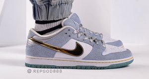 First On Foot Look At The Sean Cliver Nike SB Dunk Low 01