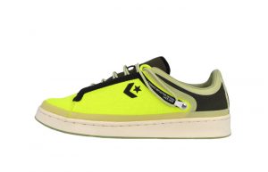 Fuse Tape Converse Pro Leather Ox Black Yellow 169523C 01
